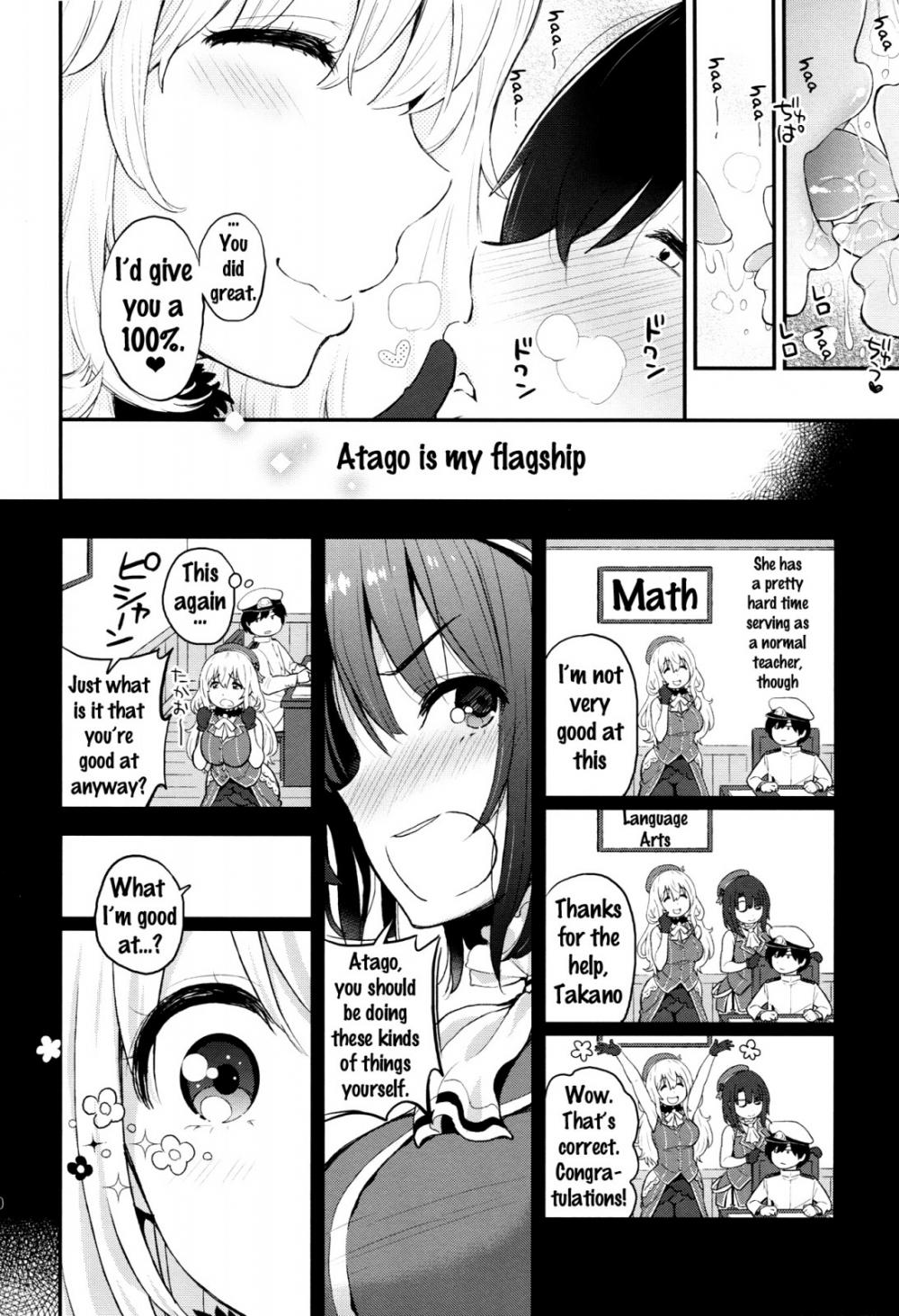 Hentai Manga Comic-Atago's Sweet Sexual Education-Read-9